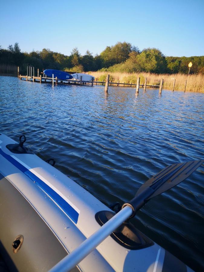 Fewo In Bosau Am Ploener See Mit Eigenem Bootssteg App 12 מראה חיצוני תמונה