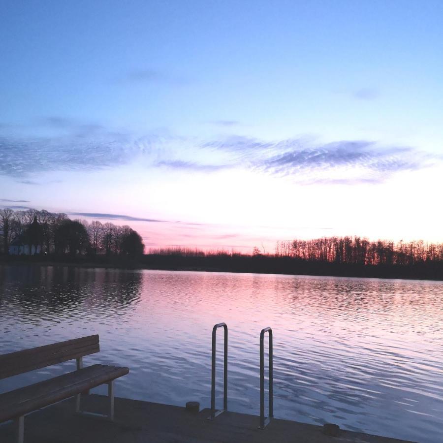 Fewo In Bosau Am Ploener See Mit Eigenem Bootssteg App 12 מראה חיצוני תמונה